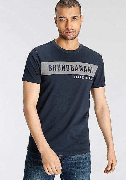Bruno Banani T-Shirt kurzärmelig, schmal geschnitten, Rundhalsausschnitt günstig online kaufen