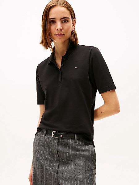 Tommy Hilfiger Poloshirt "Regular Fit Pique Premium Polo" Baumwollmischung, günstig online kaufen