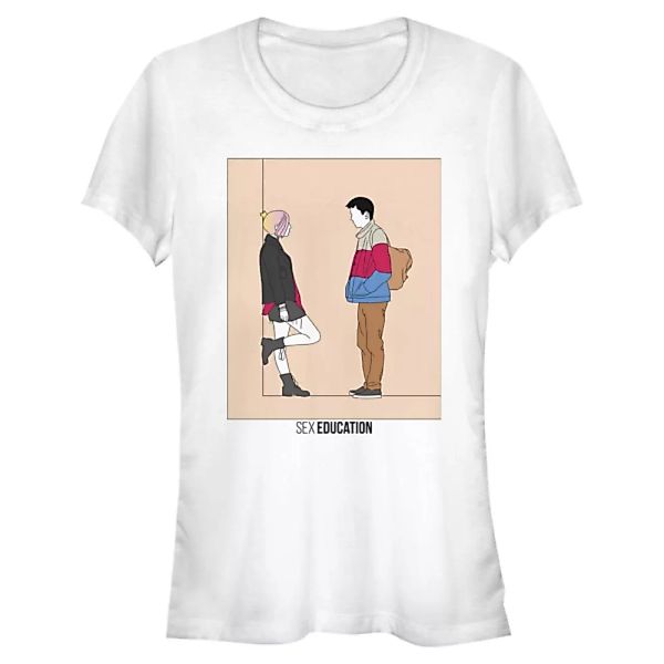 Netflix - Sex Education - Otis & Maeve Wall Lean - Frauen T-Shirt günstig online kaufen