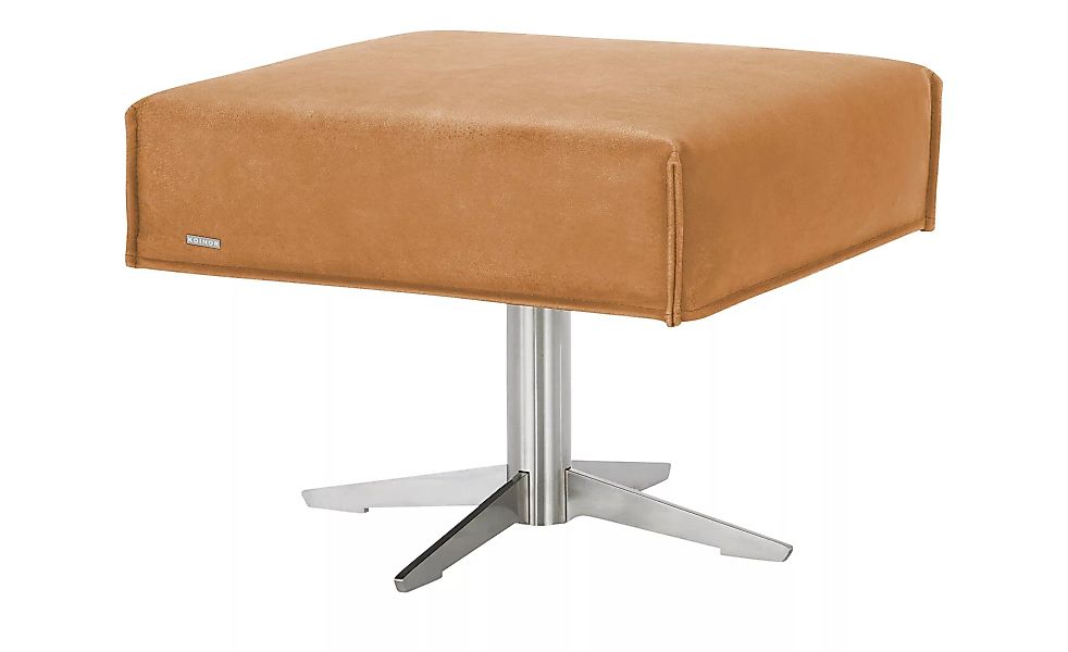 KOINOR Hocker  Ive - orange - 58 cm - 44 cm - 53 cm - Polstermöbel > Hocker günstig online kaufen