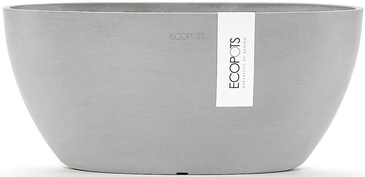 ECOPOTS Blumentopf SOFIA White Grey, BxTxH: 13x13x13,5 cm günstig online kaufen