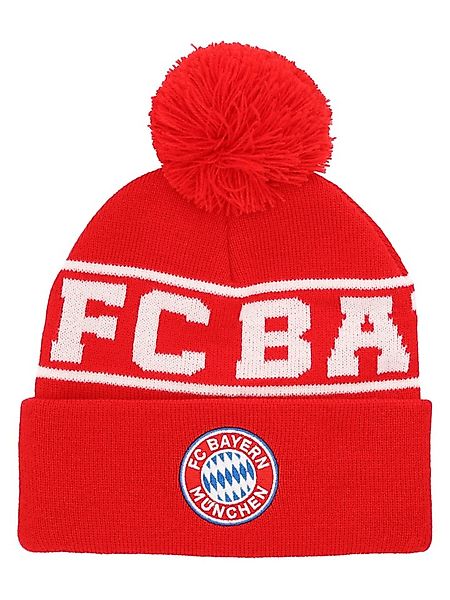 FC Bayern München Wendemütze FC Bayern München I Bommelmütze Logo I Unisex günstig online kaufen