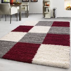 Teppium Teppich Kariert Design, Rechteckig, Höhe: günstig online kaufen