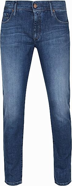 Alberto Slim Organic Denim Dark Blue - Größe W 30 - L 32 günstig online kaufen