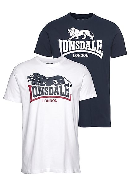 Lonsdale T-Shirt LOSCOE (Packung, 2-tlg., 2er-Pack) günstig online kaufen