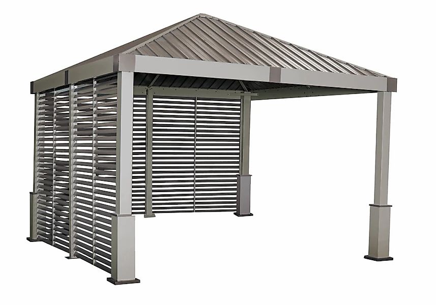 Sojag Pavillon "Nanda", (Set), BxTxH: 368x368x313 cm, inkl. Westmann Heizst günstig online kaufen