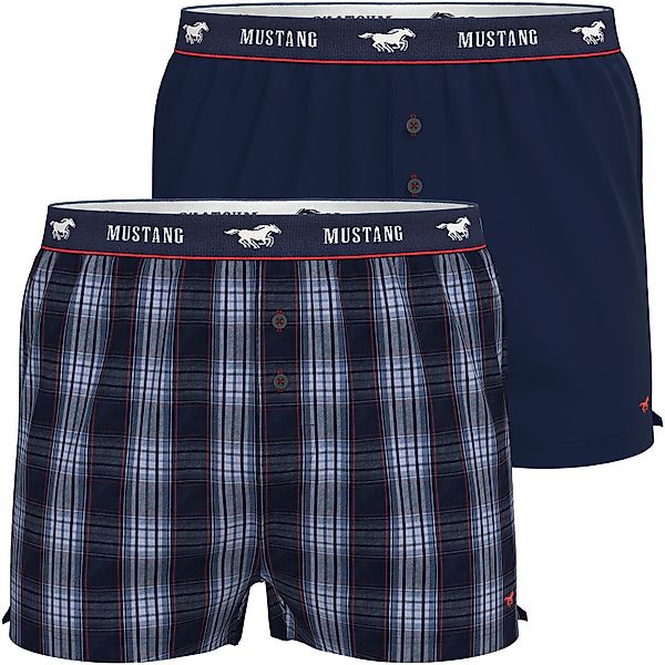 MUSTANG Boxershorts Woven Boxer Short Unterhose günstig online kaufen