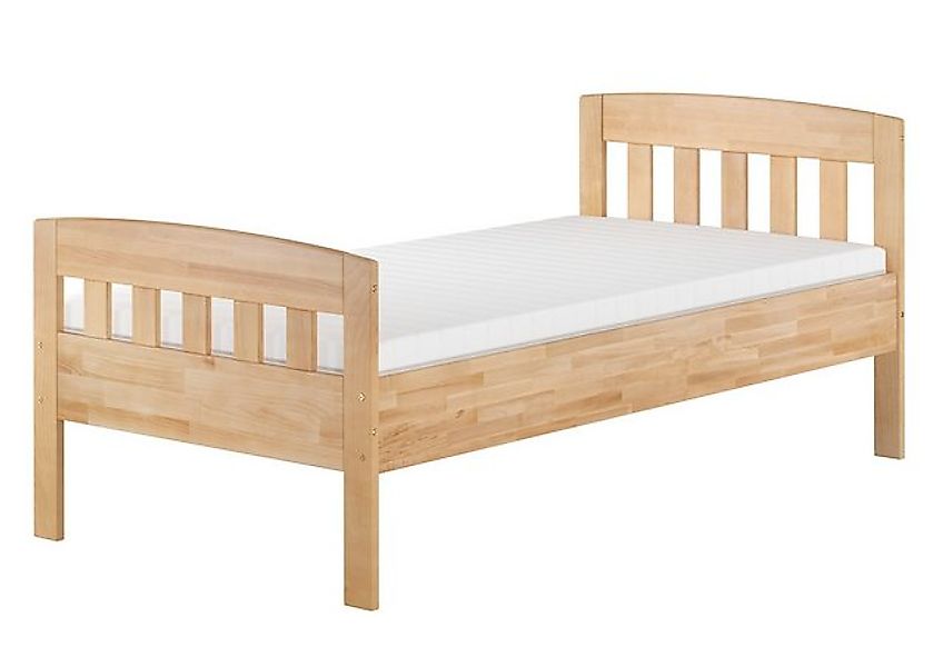 ERST-HOLZ Bett Seniorenbett Einzelbett Gästebett Buche massiv 100x200 Zeitl günstig online kaufen