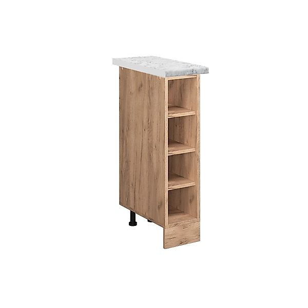 Vicco Küchenregal R-Line Offener Küchenschrank Goldkraft Eiche/Goldkraft Ei günstig online kaufen