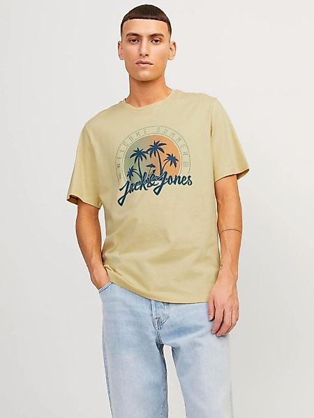 Jack & Jones Kurzarmshirt JJSUMMER VIBE TEE SS CREW NECK LN günstig online kaufen