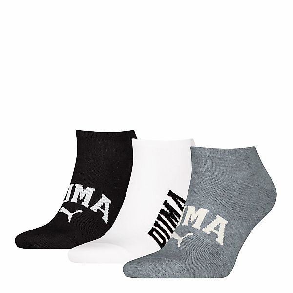 PUMA Sneakersocken 3er Pack, 3 Paar tlg. mit verstärkter Ferse und Zehenber günstig online kaufen