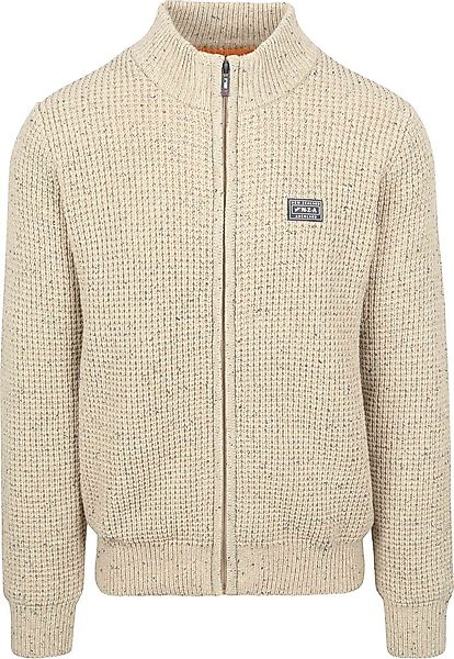 NZA Strickjacke Wool Mix Dominick Beige - Größe M günstig online kaufen