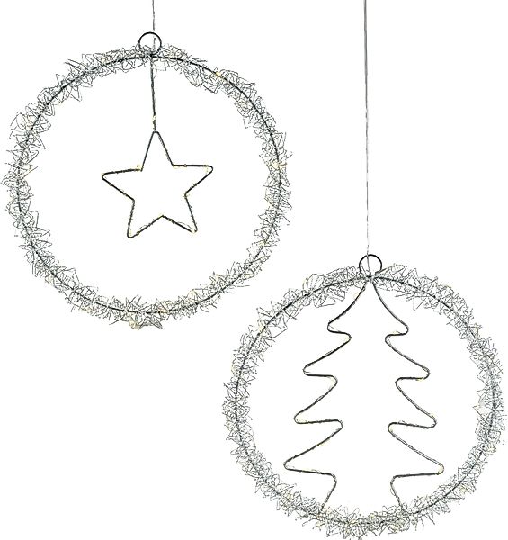 NOOR LIVING Dekolicht LED Weihnachtsdeko, Ø günstig online kaufen