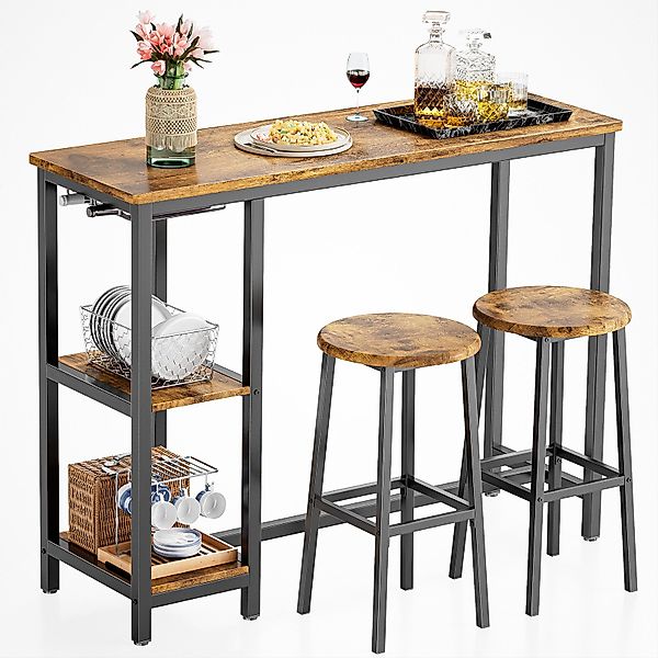 Bealife Bartisch Set, 3-tlg,Stehtisch mit 2 günstig online kaufen