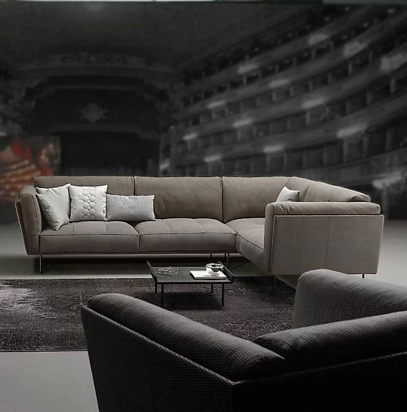 JVmoebel Ecksofa Stoff Ecksofa L-Form Sofa Couch Design Polster Textil Luxu günstig online kaufen
