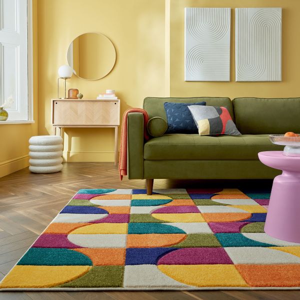 FLAIR RUGS Teppich "ChaCha" rechteckig 8 mm Höhe Abstrakter Teppich günstig online kaufen
