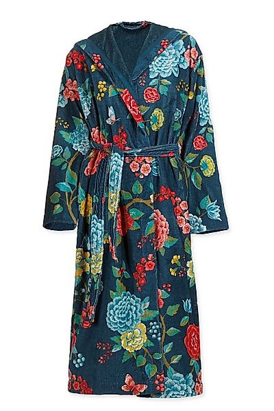 PiP Studio Bademantel Good Evening, Langform, Baumwolle, Kapuze, Gürtel günstig online kaufen