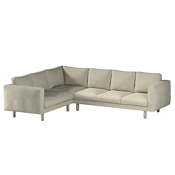 Bezug für Norsborg 5-Sitzer Ecksofa, beige-grau, Norsborg 5-Sitzer Ecksofab günstig online kaufen