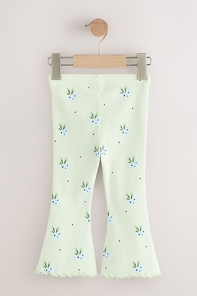 Next Leggings Gerippte Leggings mit ausgestelltem günstig online kaufen