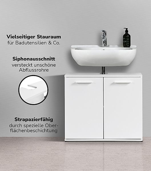 mokebo Waschbeckenunterschrank Der Waschbär (mit Einlegeboden) günstig online kaufen