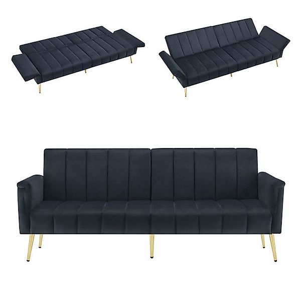 IDEASY Sofa Klappbares Schlafsofa, für 3-4 Personen, Sofabett mit Hilfsfüße günstig online kaufen