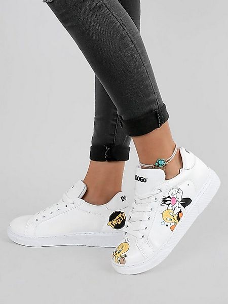 DOGO Ace Low-Top Sneaker Best Of Tweety And Sylvester Damen Sneaker Sneaker günstig online kaufen