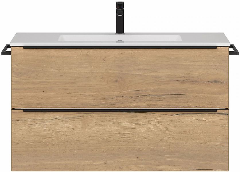 nobilia Waschtisch-Set "Levere" vormontiert, mit Soft-Close, 1 Stk. tlg. günstig online kaufen