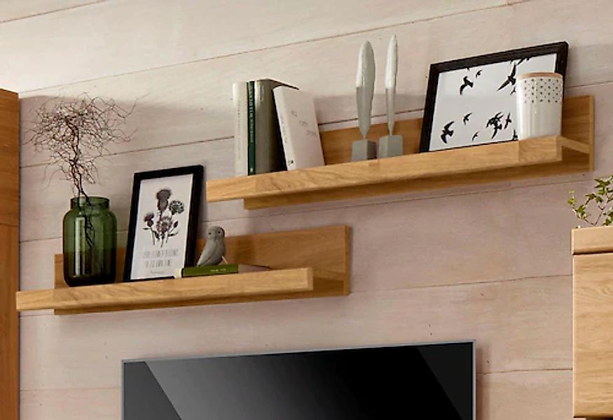 Home affaire Wandregal »Ribe,2er Set,teilmassiv, Breite: je 90 cm«, (Set, 2 günstig online kaufen
