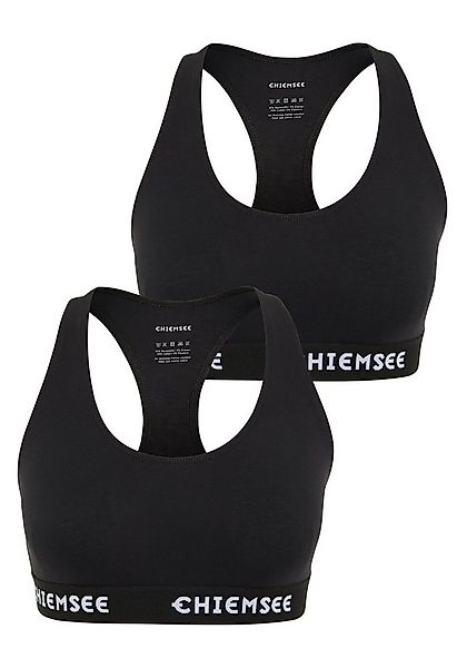 Chiemsee Sport-BH Bustier-Top im Zweierpack mit Label-Schriftzügen 1 (1) günstig online kaufen