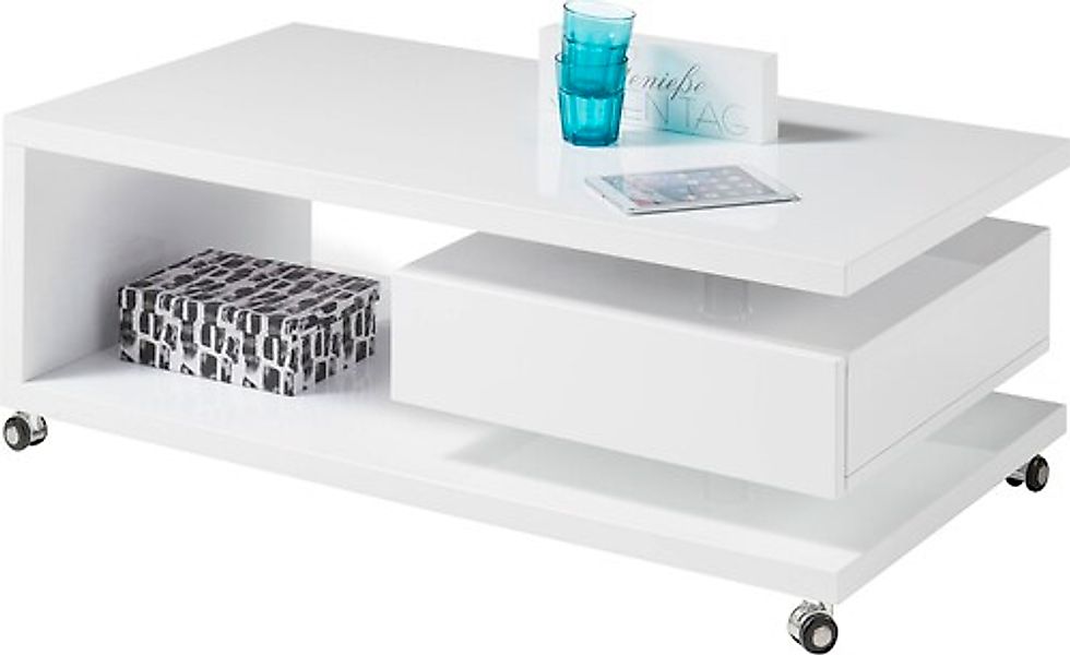 HBZ Couchtisch »Milan, TOPSELLER!«, (Tisch, Couchtisch), rollbar, Tisch in günstig online kaufen