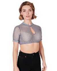 KRÜGER COLLECTION Dirndlbluse Dirndlbluse 'Bernarda' Kurzarm günstig online kaufen