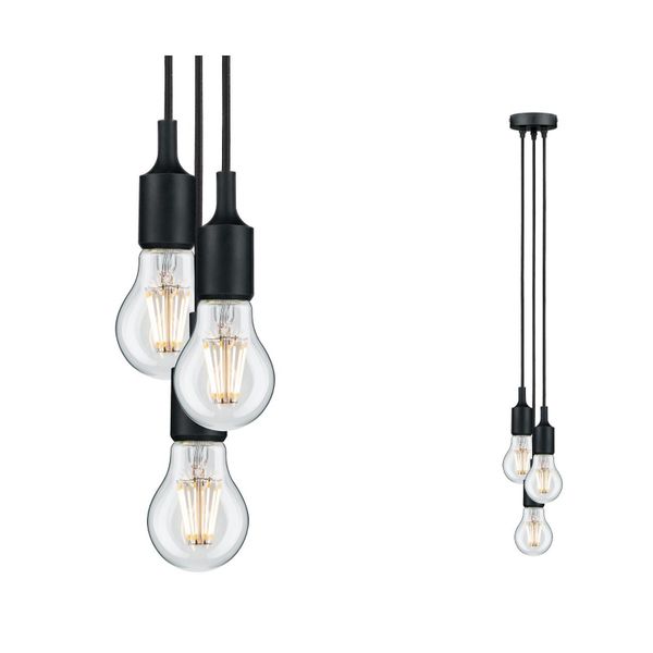 Paulmann Pendelleuchte Neordic Ketil max. 3x60W günstig online kaufen