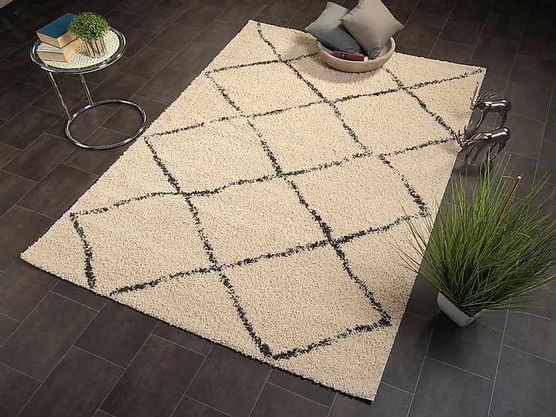 OCI DIE TEPPICHMARKE Hochflor-Teppich »Stockholm«, rechteckig, 30 mm Höhe, günstig online kaufen
