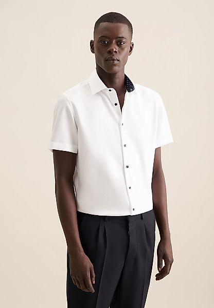 seidensticker Businesshemd "Slim" Slim 1/2 Kentkragen Uni günstig online kaufen