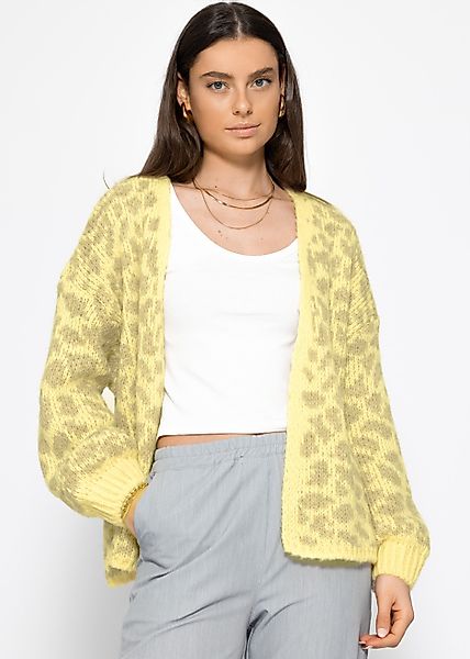 SASSYCLASSY Cardigan Cardigan Damen aus Grobstrick günstig online kaufen
