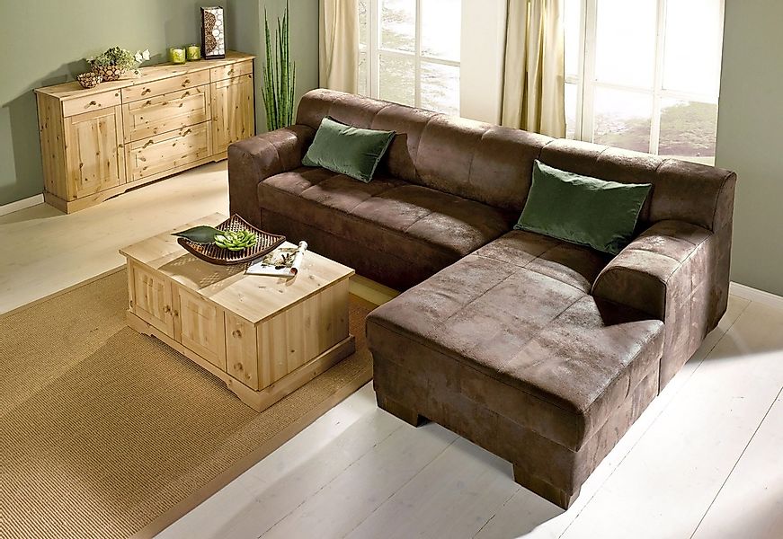 Home affaire Ecksofa »Falk klare Linien, elegant und zeitlos, L-Form« mit F günstig online kaufen