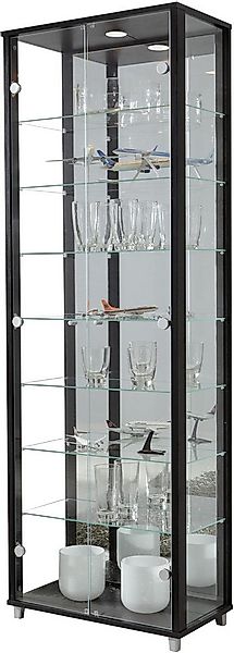 fif möbel Vitrine OPTIMA Standvitrine/Glasvitrine 2x Glastür,perfekt für Sa günstig online kaufen
