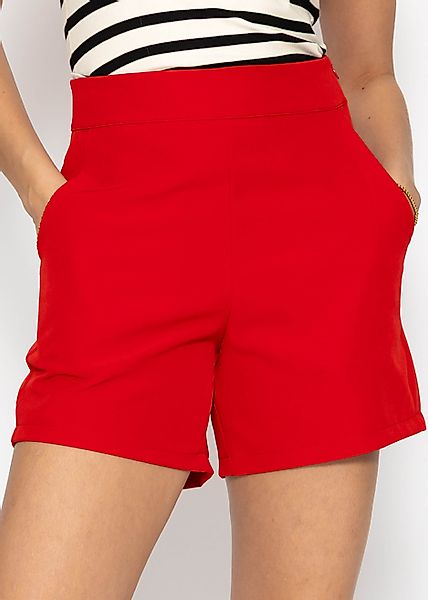 SASSYCLASSY Shorts Figurbetonte Shorts Damen Elegant günstig online kaufen