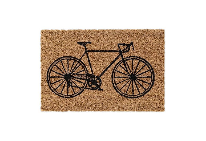 relaxdays Fußmatte Fahrrad 40 x 60 cm, Höhe: 15 mm günstig online kaufen