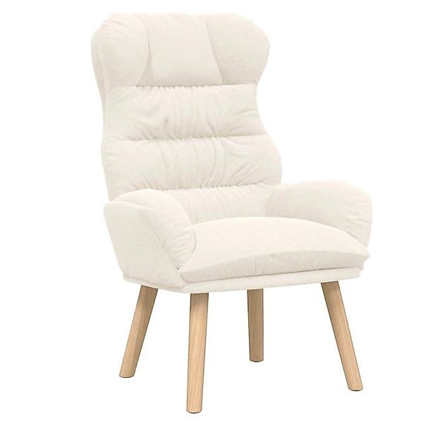 vidaXL Relaxsessel Creme 69 x 74 x 93 cm Stoff 42001881 günstig online kaufen