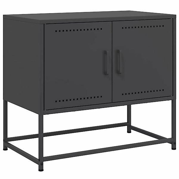 VidaXL TV-Schrank Schwarz 68,5x39x60,5 cm Stahl günstig online kaufen