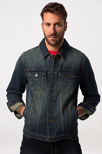 JP1880 Funktionsjacke JP 1880 Jeansjacke Brusttaschen Knopfleiste günstig online kaufen