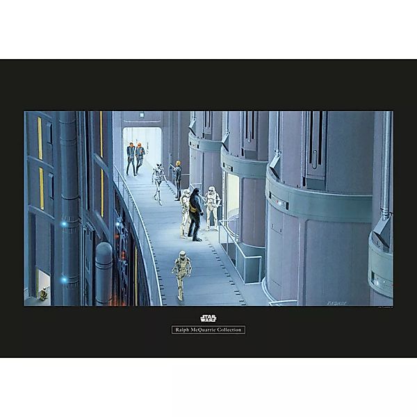 Komar Wandbild Star Wars Classic RMQ Prison Elevat Star Wars B/L: ca. 70x50 günstig online kaufen