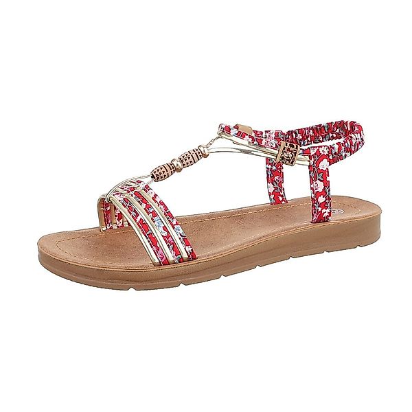 Ital-Design Damen Freizeit Riemchensandalette (86706754) Flach günstig online kaufen