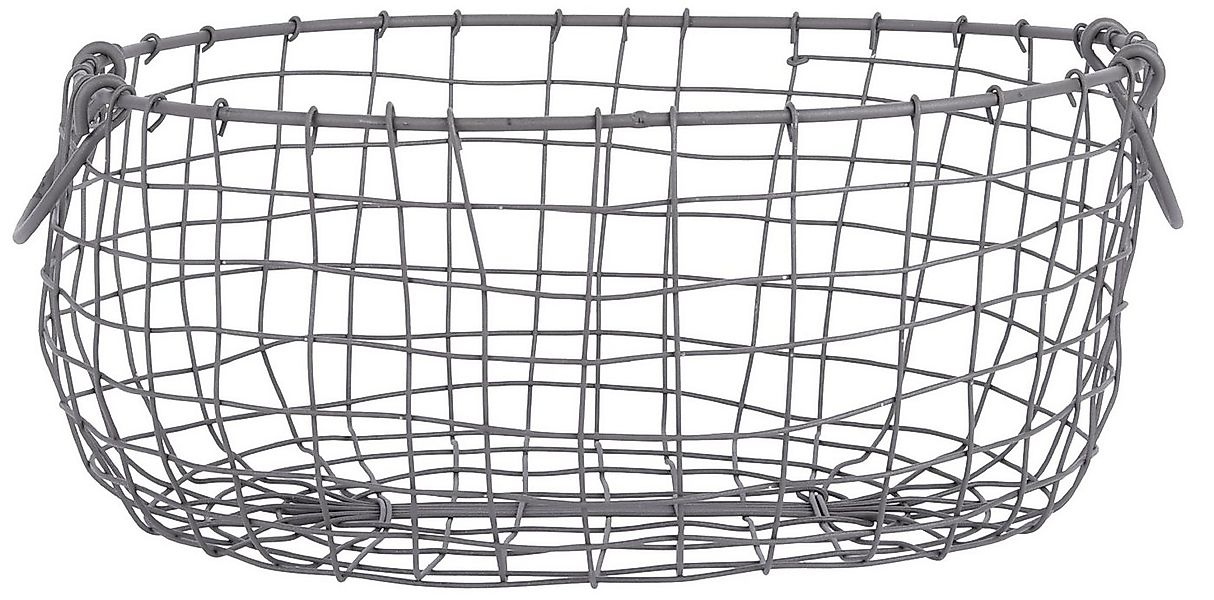 degawo Aufbewahrungsbox degawo Draht Korb -GROSS- oval L= 38,5cm Griffe Dek günstig online kaufen