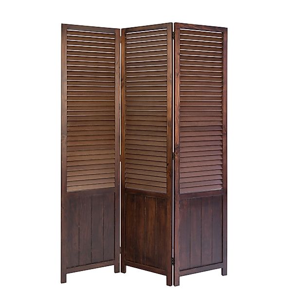 Homestyle4u 3-tlg. Paravent in Weiß 130x175 cm 895 günstig online kaufen