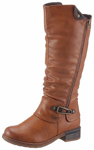 Rieker Stiefel, Winterstiefel, Blockabsatz, mit Tex günstig online kaufen