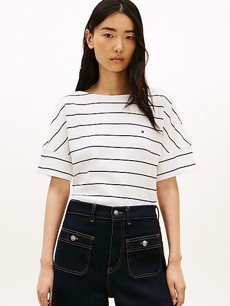 Tommy Hilfiger Kurzarmshirt MDRN CODY SS SLV C-NK TEE mit dezenter Logo-Sti günstig online kaufen