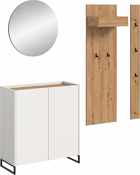 INOSIGN Garderoben-Set "EVRID, 4-teilig, Breite 206 cm, individuell stellba günstig online kaufen