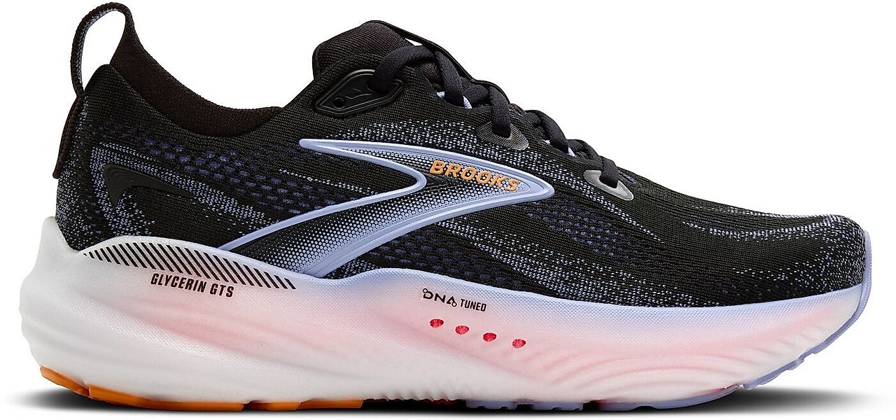 Brooks Glycerin GTS 22 BLACK/BLUE HERON/ORANGE Laufschuh günstig online kaufen